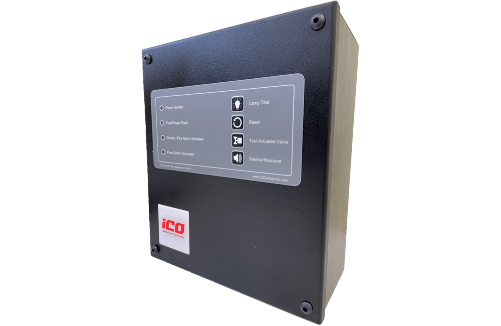 iCO Opti-Flow Controller® Double-knock control panel for residential sprinklers